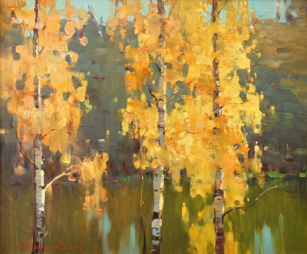 Художник Коротков Валентин Степанович пейзажи маслом