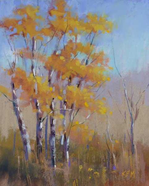 Осень пастелью