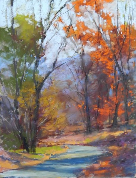 Осень в живописи пастелью