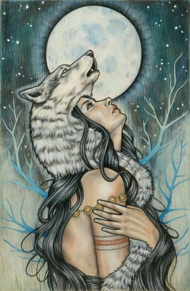 Девочка и волк