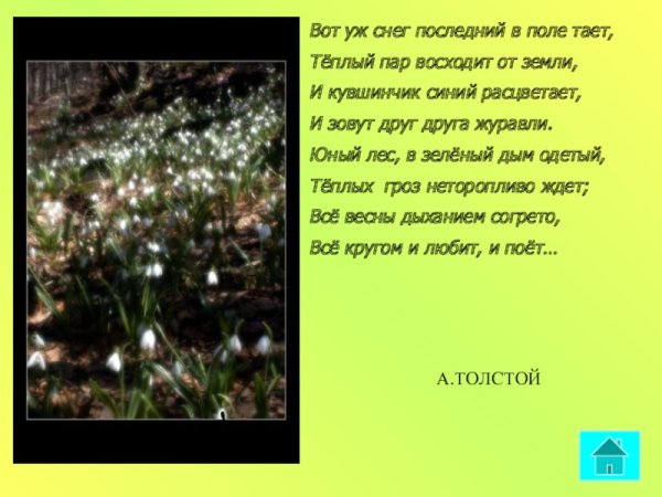 Вот уж снег последний