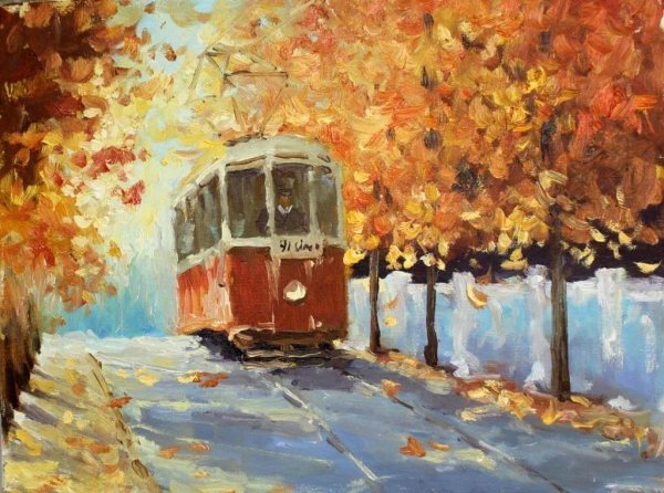 Евпатория трамвай картины