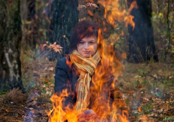 Осенний костер