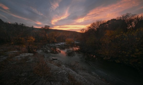 Сумерки осенью