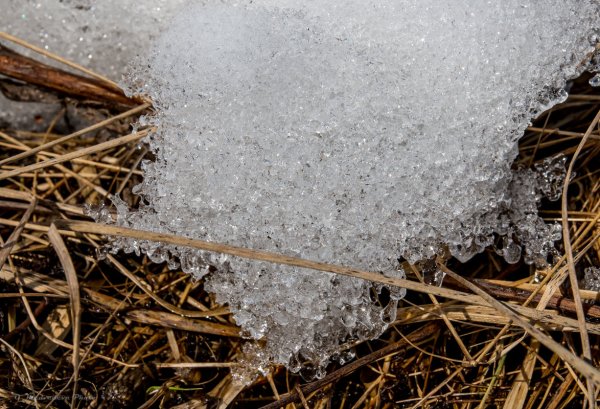 Подтаивание снега