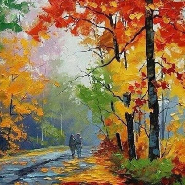 Картина осень