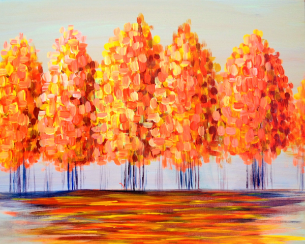 Рисование мазками для детей