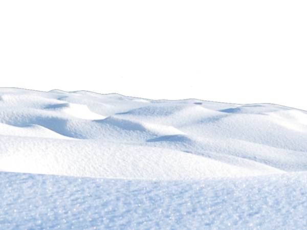 Сугроб на белом фоне