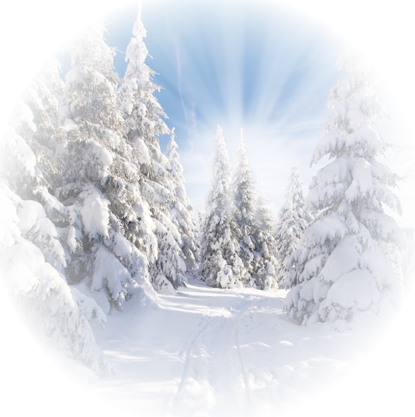 Зимний клипарт на прозрачном фоне