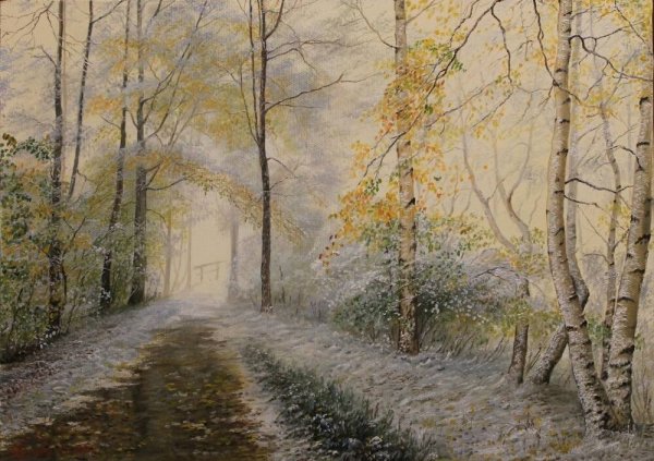 Метель. Художник Владимир Куликов