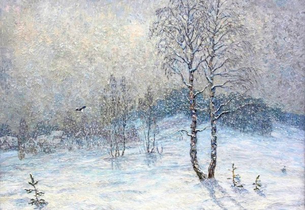 Ткаченко Владимир Александрович художник картины зимы