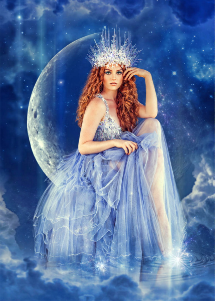 Селена богиня Луны аниме