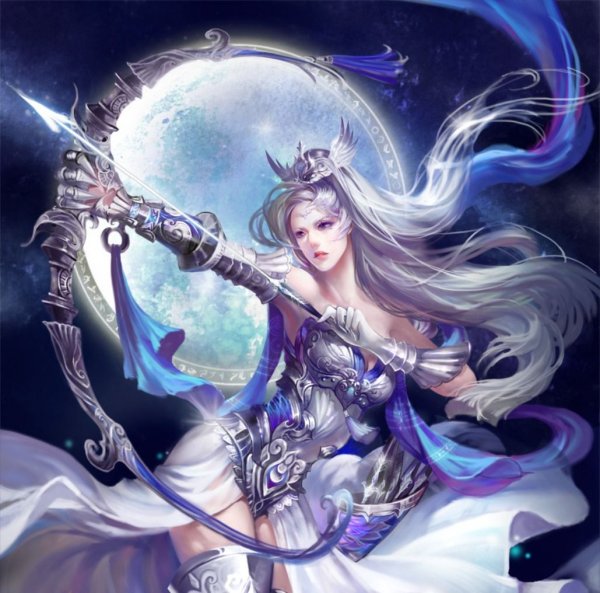 Селена богиня Луны аниме