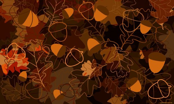 Осенний фон для коллажа