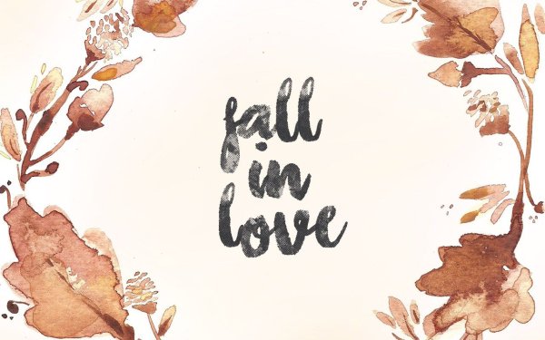 Осенние обои Минимализм