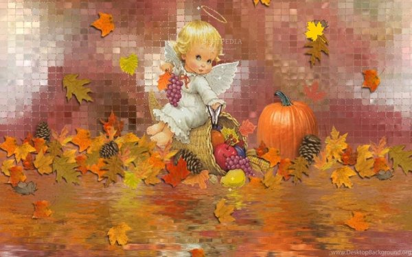 Ангелочек осень