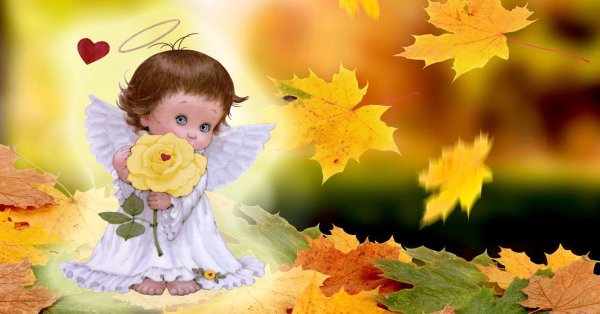 Ангелочек осень