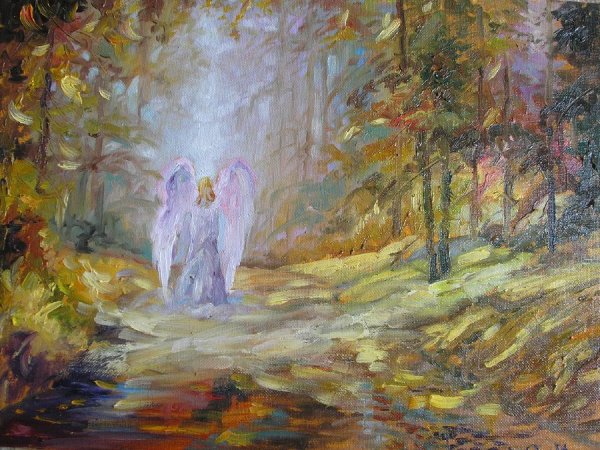 Осенние ангелы картины