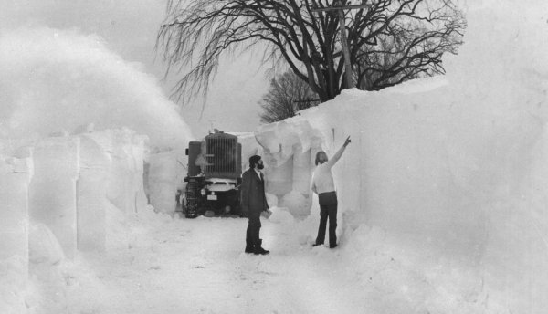 Снегопад в Буффало в 1977 году
