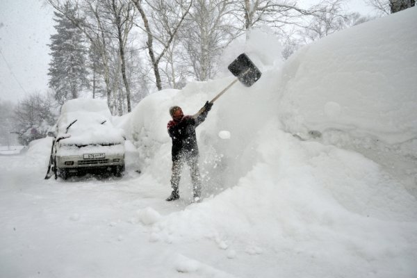 Глубокий снег