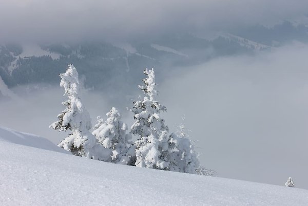 Глубокие сугробы