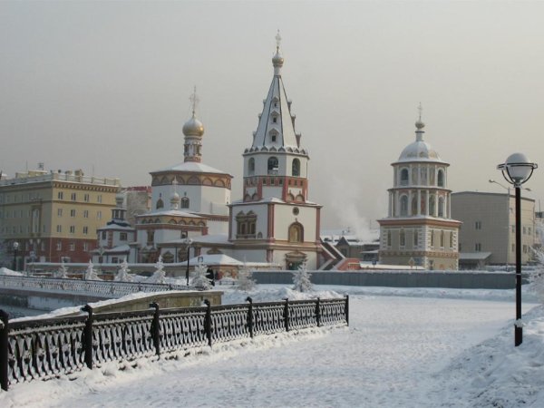 Снежная Иркутск зимой