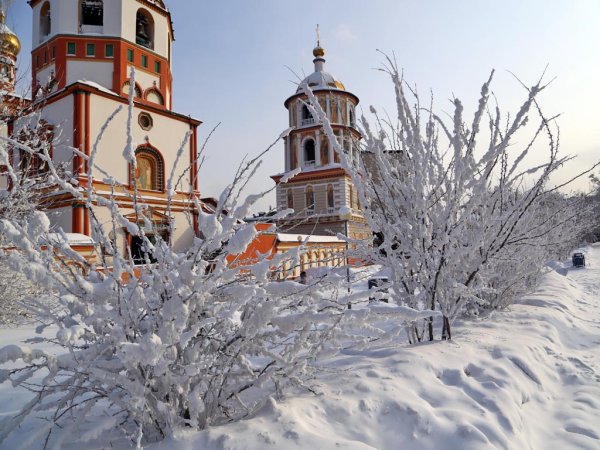 Иркутск зимой