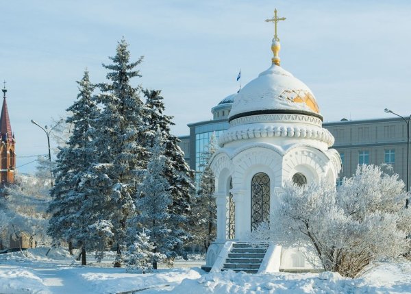 Зимний Иркутск
