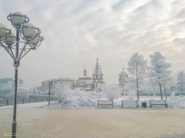 Иркутск зимой
