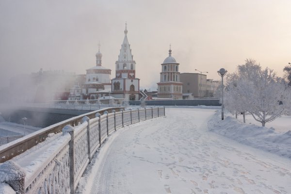 Иркутск зимой