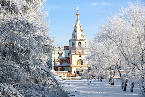 Зимний Иркутск