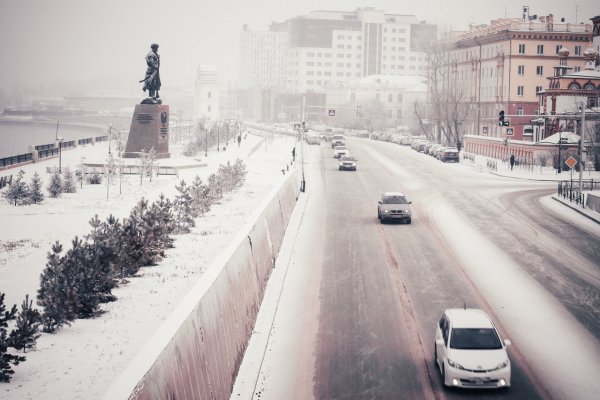 Морозный Иркутск