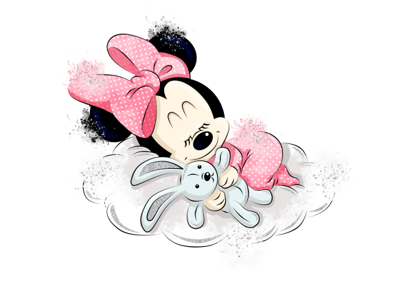 Метрика Минни Маус для девочки шаблон