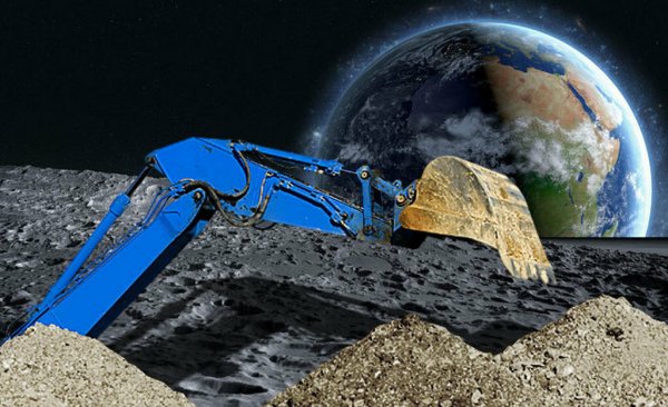 Полезные ископаемые на Луне