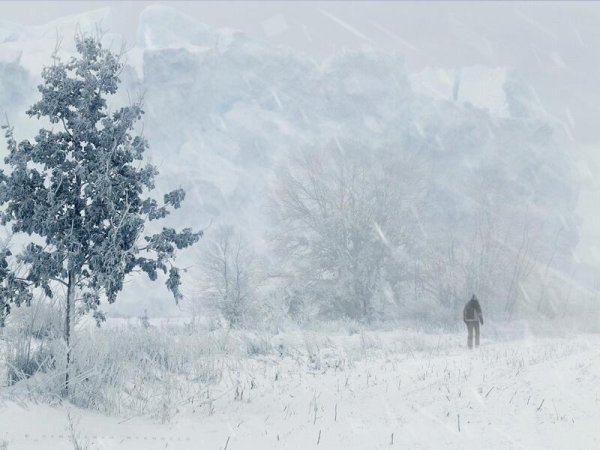 Есенин заметает Пурга белый путь