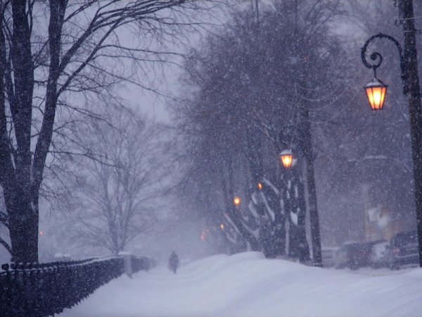 Февраль метель