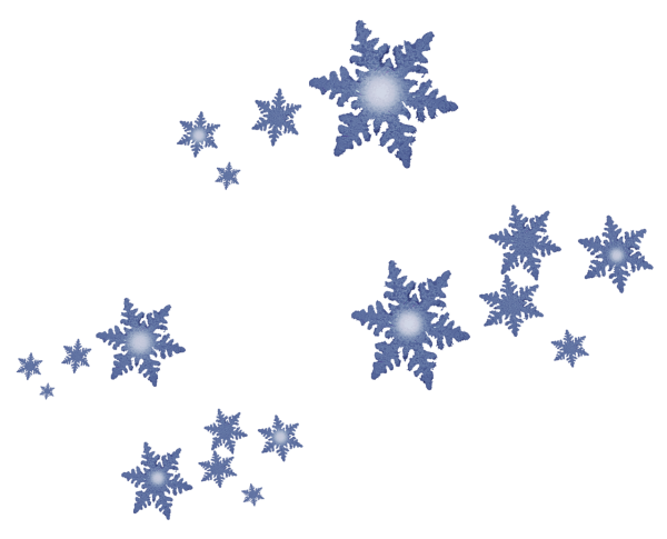 Снег на прозрачном фоне