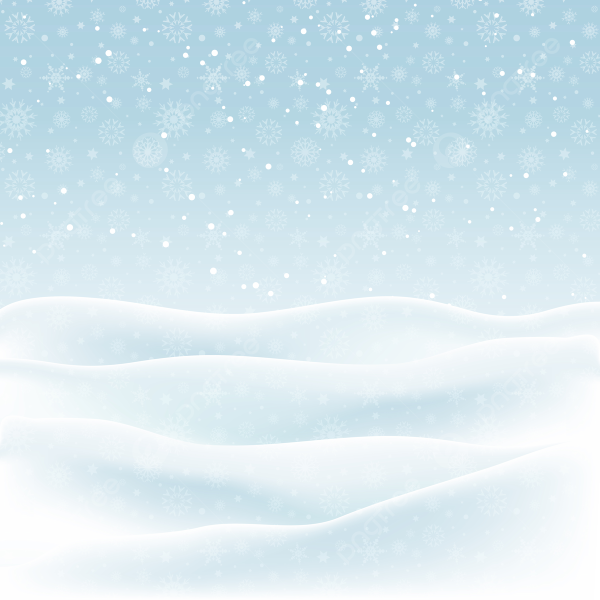 Снежный фон