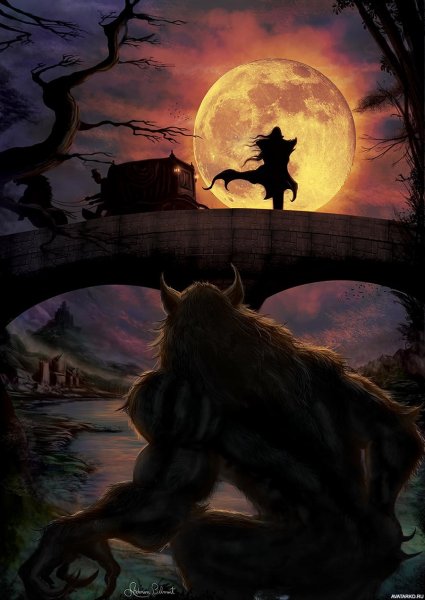 Полнолуние и оборотни