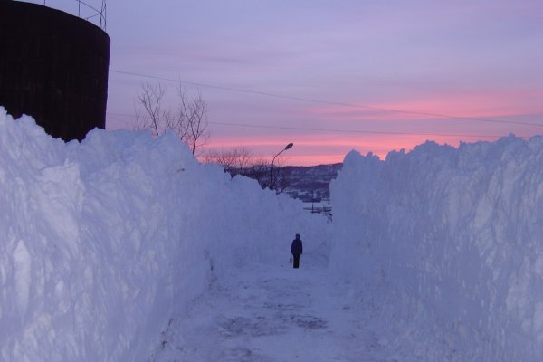 Петропавловск-Камчатский сугробы