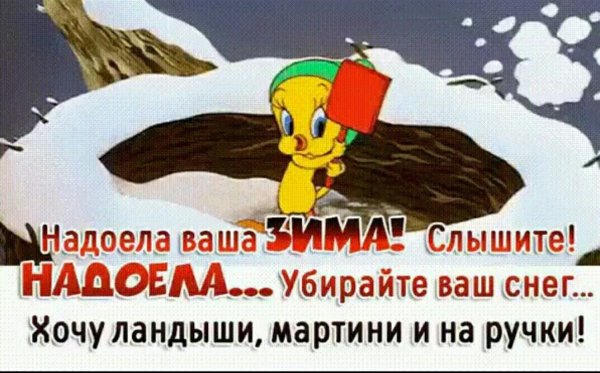 Надоела ваша зима