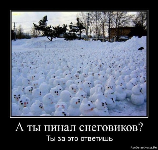 Снег юмор