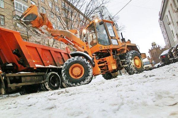Механизированная уборка снега