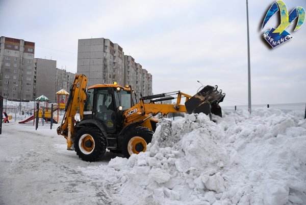 JCB 3cx super уборка снега