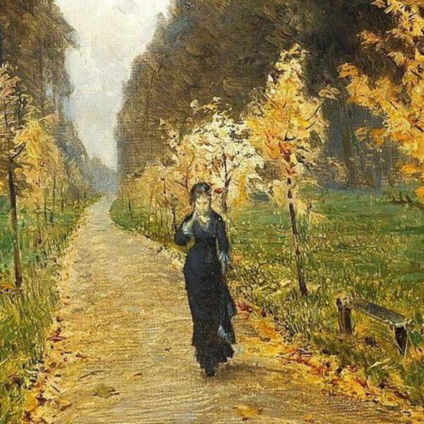 Темные аллеи пейзаж