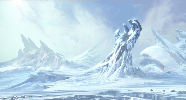 Ледяная крепость МТГ