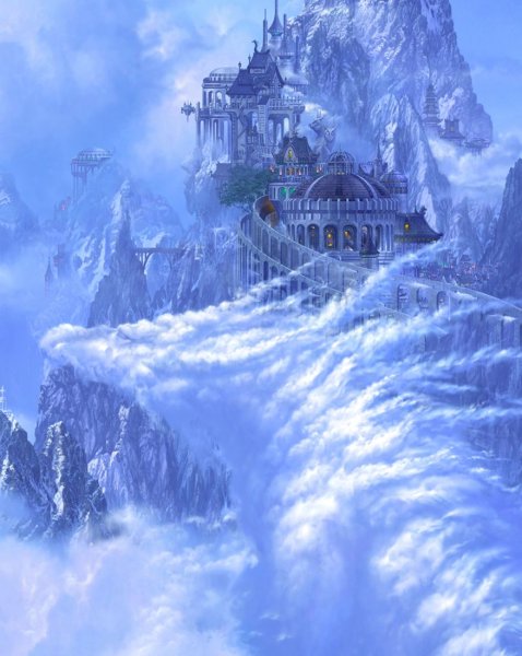 Ледяной замок снежной королевы