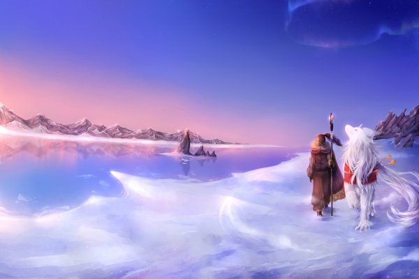 Волк с посохом