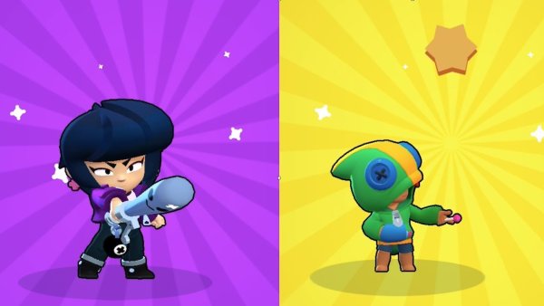 Леон и Амбер БРАВЛ старс