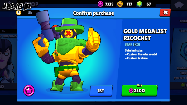 Золотой медалист Рикошет